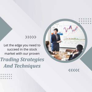 Stock Market Trading Strategies Graphic For WhatsApp