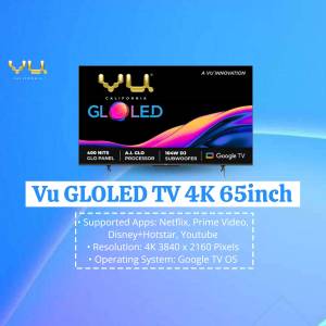 Vu GloLED TV 4K 65inch - Immersive Viewing Experience Artwork For Instagram