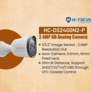 Hi-Focus HC-DS2400N2-P 2.4MP HD Analog Camera product shot