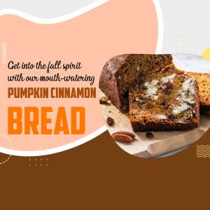 Delicious Pumpkin Cinnamon Bread Image For X