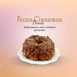 Pecan Cinnamon Bread Marketing Image For Threads