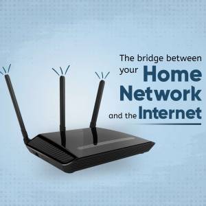 Home Network Router Post For Instagram
