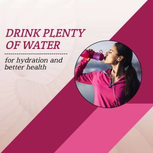 Woman drinking water from a bottle while exercising