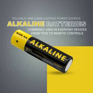 Alkaline Batteries - Reliable Power Source Flyer For Threads