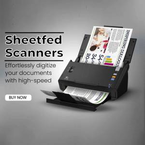 Sheetfed Scanners - Effortlessly Digitize Image For Instagram