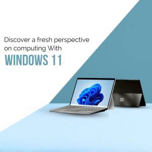 Surface devices displaying the Windows 11 operating system