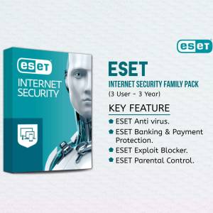ESET Internet Security Family Pack software box