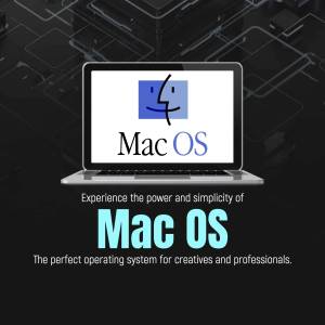 Mac OS Advertisement Artwork For Google Business Profile