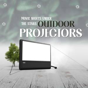 Outdoor Movie Nights Social Media Post For Telegram
