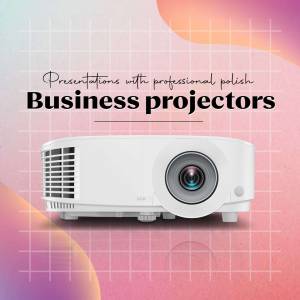 Business Projector For Professional Presentations Design For Instagram