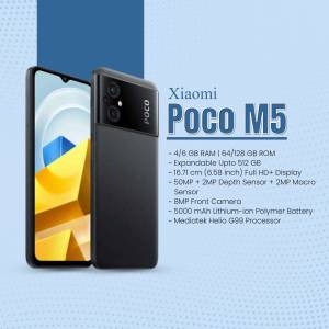 Xiaomi Poco M5 smartphone with specifications