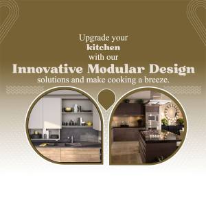 Modern kitchen designs with modular cabinets and sleek finishes.