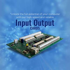 Image of Input Output Cards for computer performance upgrade