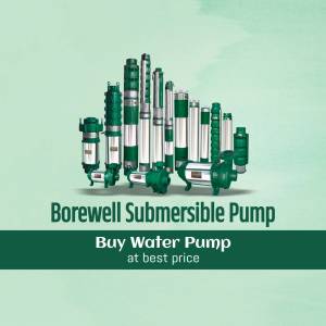 Borewell Submersible Pumps - Buy Water Pump Branding Post For WhatsApp