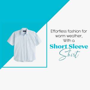Effortless Summer Style: Short Sleeve Shirt Advertisement For Twitter