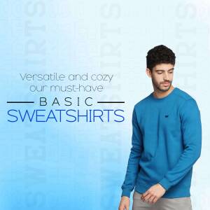 Versatile Basic Sweatshirts Branding Post For Telegram