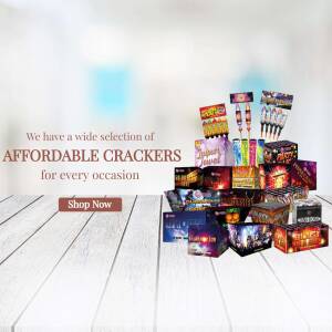 A wide selection of affordable crackers and fireworks for all celebrations.