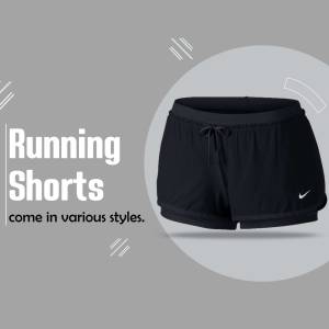 Nike Running Shorts Advertisement Image For Instagram