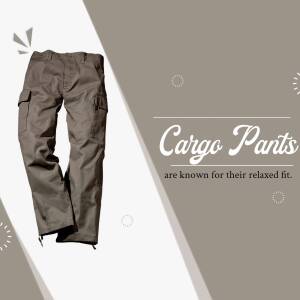 Stylish Cargo Pants Social Media Post For Pinterest