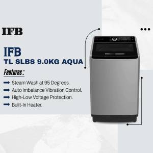 IFB 9.0KG Aqua Top Load Washing Machine with features listed