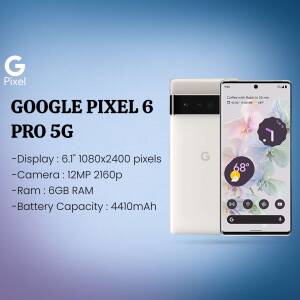 Google Pixel 6 Pro 5G - Product Showcase Promotional Banner For LinkedIn