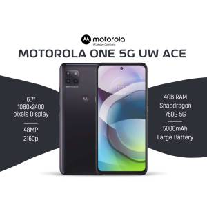 Motorola One 5G UW Ace smartphone with specifications
