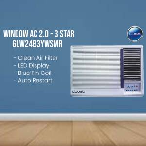 Lloyd Window AC 2.0 - 3 Star GLW24B3YWSR Social Media Post For Telegram