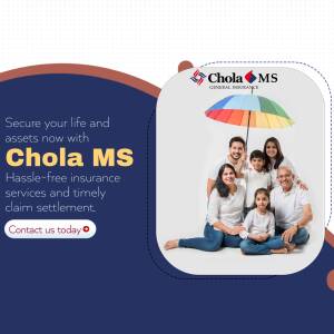 Chola MS Insurance - Secure Your Future Advertisement For LinkedIn