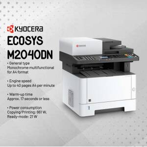 Kyocera ECOSYS M2040dn monochrome multifunctional printer