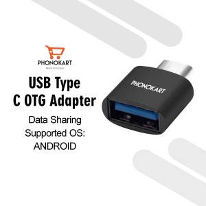 Phonokart USB Type C OTG Adapter for Android