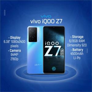 Vivo iQOO Z7 5G smartphone with specifications