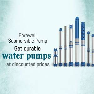 Borewell Submersible Pump - Discount Offer Template For Threads