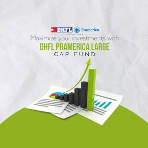 Image showcasing growth in investments with DHFL Pramerica Large Cap Fund.