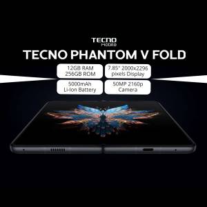 Tecno Phantom V Fold foldable smartphone with specifications