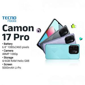 Tecno Camon 17 Pro smartphone with specifications