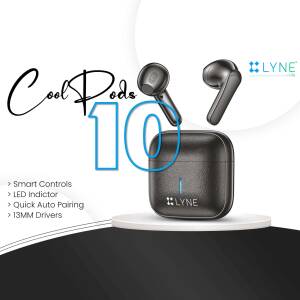 Lyne Cool Pods 10 wireless earbuds with charging case