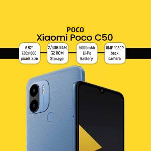 Xiaomi Poco C50 smartphone with specifications