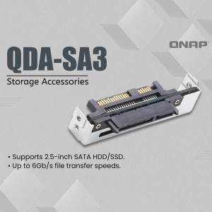 QNAP QDA-SA3 2.5-inch SATA HDD/SSD Adapter