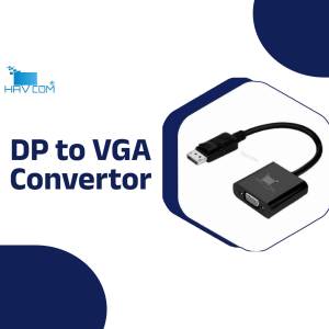 HAVCOM DisplayPort to VGA Adapter Converter