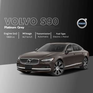 Volvo S90 Platinum Grey - Specifications Poster For Google Business Profile