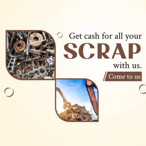 Get Cash For Your Scrap Metal Design For Telegram