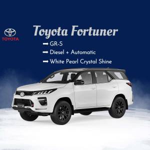 White Toyota Fortuner GR-S Diesel Automatic SUV