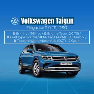 Volkswagen Taigun Elegance 2.0 TSI DSG - Car Advertisement Artwork For Instagram