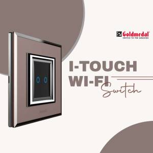 Goldmedal I-Touch Wi-Fi Switch Creative Design For Pinterest