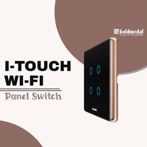 Goldmedal I-Touch Wi-Fi Panel Switch Marketing Image For X
