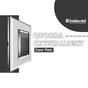 Goldmedal Quorra Crystallight Cover Plate Image For WhatsApp