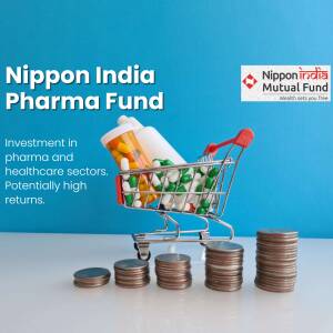Nippon India Pharma Fund - Investment Opportunity Marketing Image For Telegram