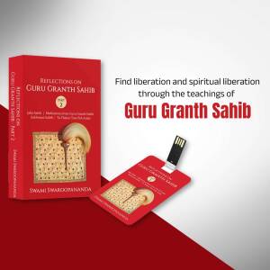 Image of Guru Granth Sahib Reflections Part 2 book and USB drive