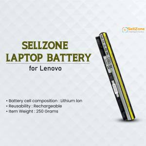 SellZone Laptop Battery for Lenovo - Lithium Ion Rechargeable