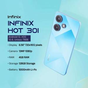 Infinix Hot 30i smartphone with specifications